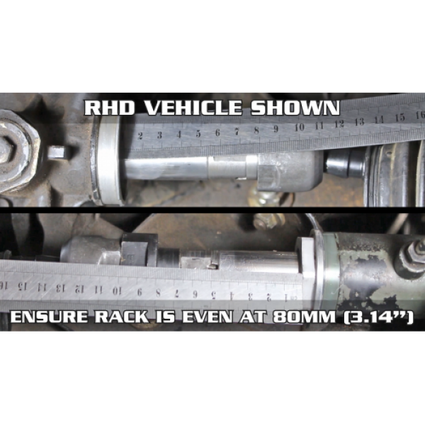 Nissan 4130 High Tensile Steel Steering Rack Spacer Set GKTech