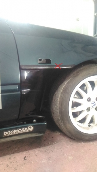 Honda Civic EJ / EK 96-00 Fenders Cut Out