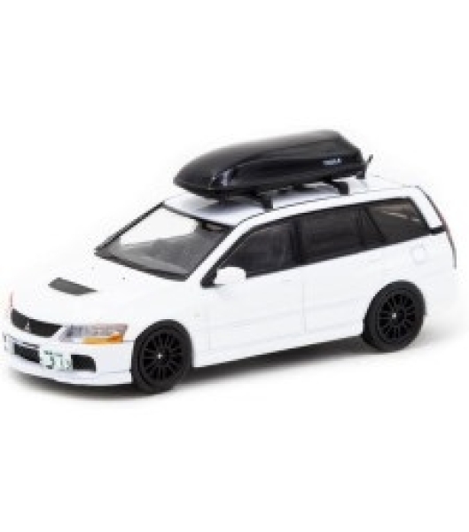 1/64 Mitsubishi Lancer Evolution wagon, white- Tarmac