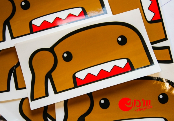 Domo-Kun Watching farbiger Aufkleber Decal