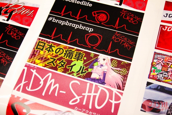 Japan Style Decal "ITASHA Style Japan"