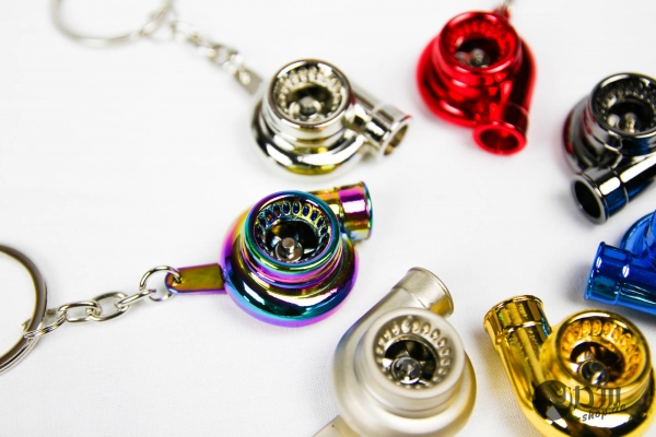 Turbo BOOST Keychain Keyring