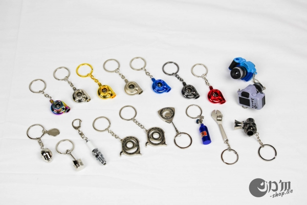 Turbo BOOST Keychain Keyring
