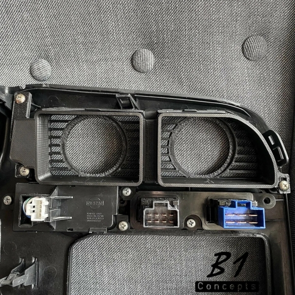 Nissan Skyline R33 Gauge Adapter 2x 60mm
