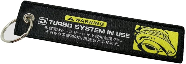 Key Strap Turbo System In Use Tag