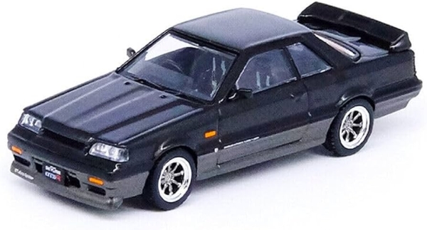 1/64 Nissan Skyline GTS-R R31 Black / Gunmetal - Inno64
