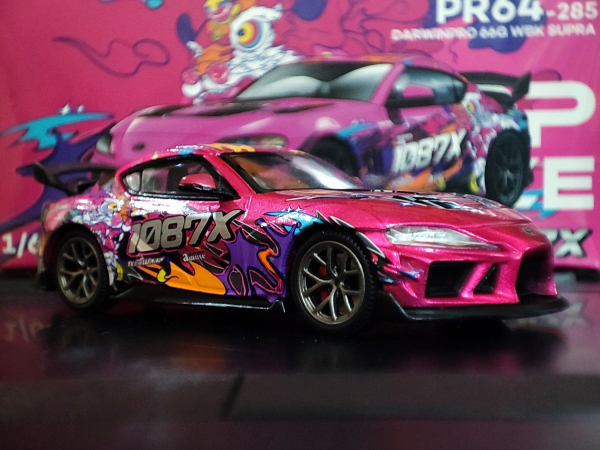 1/64 Darwinpro 66G WBK Toyota Supra MK5 A90 - Pop Race