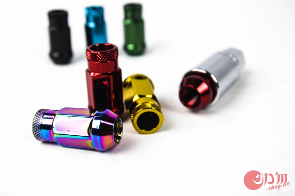 JAPAN Racing Steel LugNuts Open Style M12x1.25