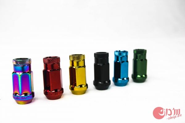 JAPAN Racing Steel LugNuts Open Style M12x1.25