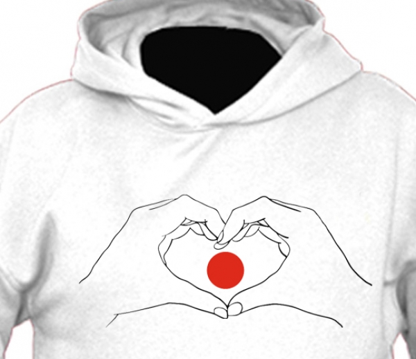 Japan Hands Hoodie / Sweatshirt / Pullover