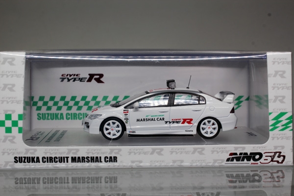 HONDA CIVIC TYPE-R FD2 Suzuka Circuit Marshal Car INNO 64 1/64