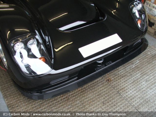 Universal Carbon Fibre Front Splitter Kit 1980mm x 480mm - Kopie