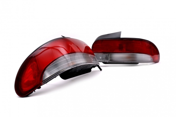 Subaru GC8 Rear Kouki Red & Clear Tail Lights