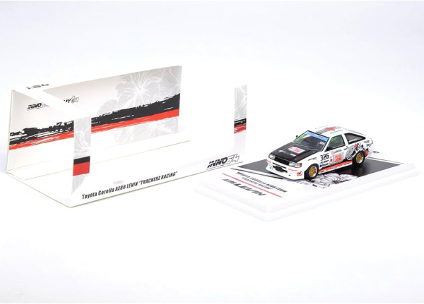 1/64 INNO64 Toyota Corolla AE86 LEVIN Trackerz Racing