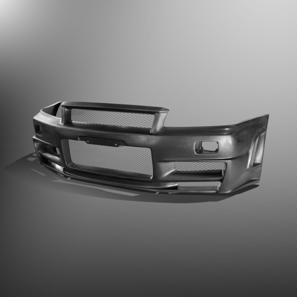Nissan Skyline R34 Front Bumper Stosstange Z-Tune Nismo Style BNR34  - PP Plastik