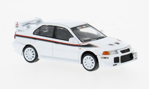 1/64 BM Creations Mitsubishi Lancer Evolution 6 - White Tommi Edition (RHD)