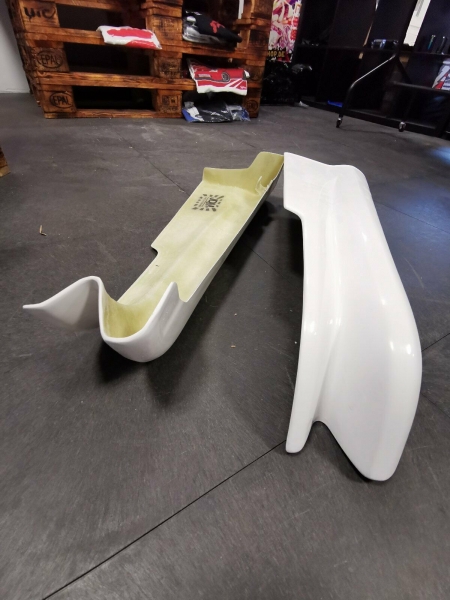 Nissan S14 Kouki Rear Spats Style Ansatz Hinten Hecklippe