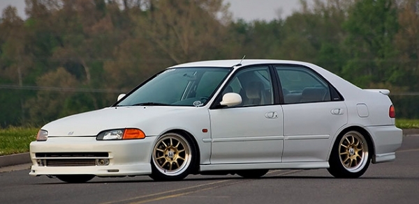 PU Design Honda Civic EG EJ 92-95 4dr Mugen Style Front Lippe