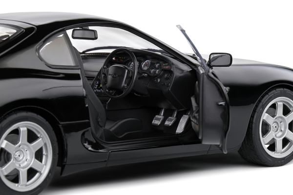 1/18 Toyota Supra MK4 JZA80 2JZ-GTE Schwarz - Solido