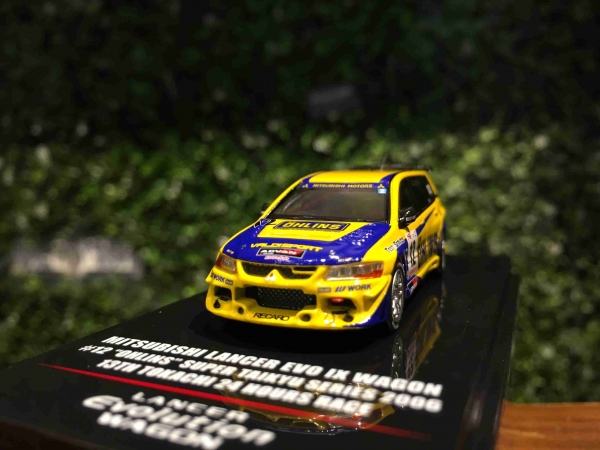 1/64 INNO64 Mitsubishi Lancer Evo 9 Wagon #12 Öhlins Super Taikyu Tokachi 24h