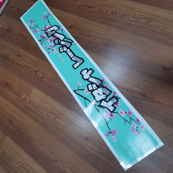 Scheibenbanner Cherry Blossom 130cm x 20cm