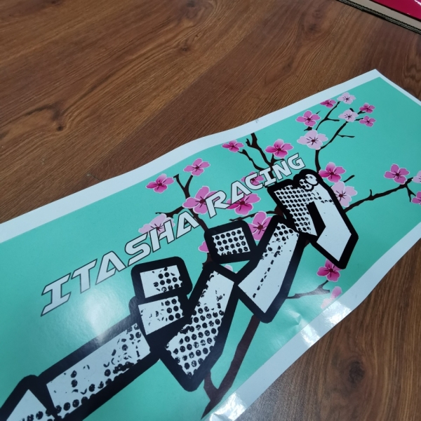 Scheibenbanner Cherry Blossom 130cm x 20cm