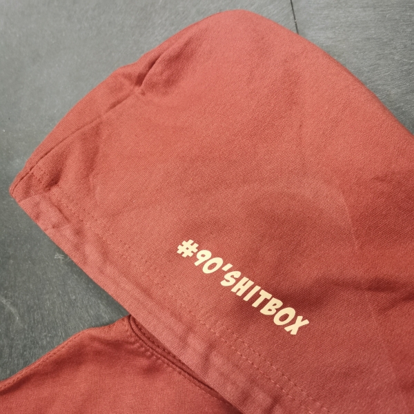 90' Shitbox Hoodie / Sweatshirt / Pullover Braun