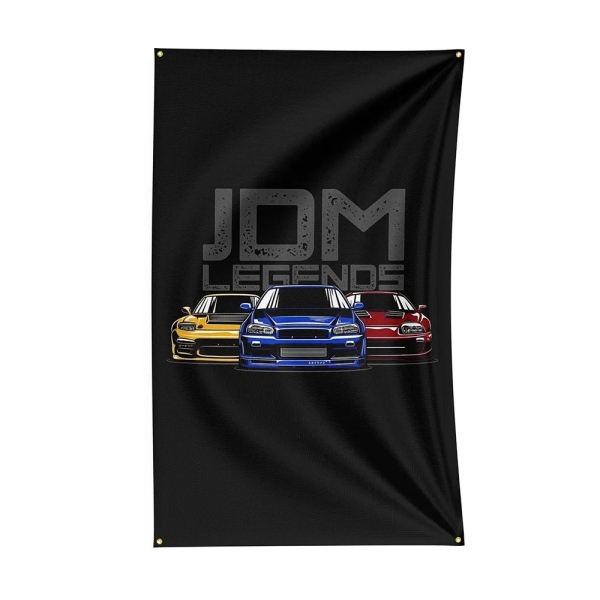 Banner JDM Legends 90cm x 150cm