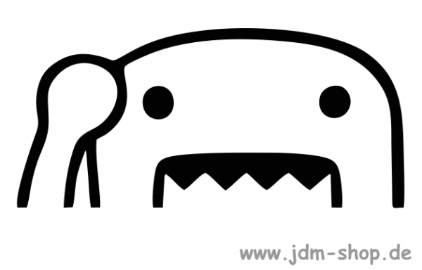 Domo-Kun Watching Aufkleber Decal