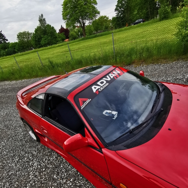 Windshield Banner Advan 130cm x 20cm