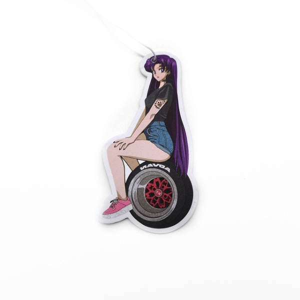 Purp Girl & Advan Wheel Air Freshener