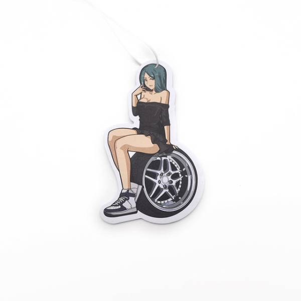 Girl on Blitz Wheel Air Freshener