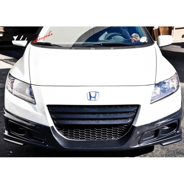 Honda CR-Z Front Bumper Lip Mugen Style + Fog Light Cover 10-13