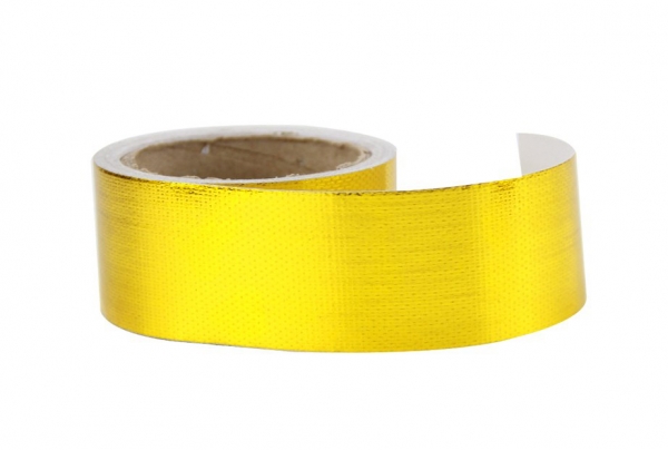 Reflective Heat Resistant GOLD Tape 5cm x 10m