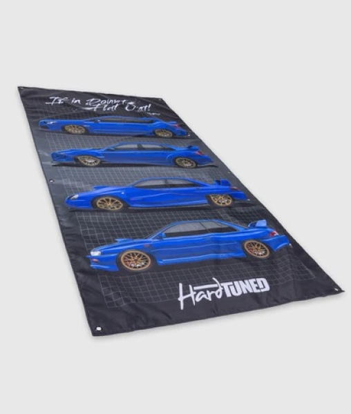 Banner Subaru WRX STI Generations Garage