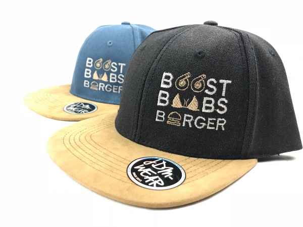 Boost Boobs Burger #BBB Snapback Cap