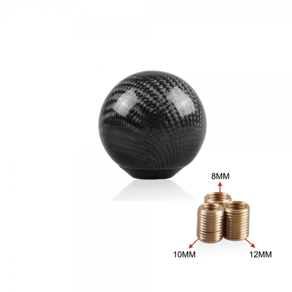 Carbon Shift Knob Universal *Ball Shape*