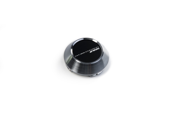 Work Emomtion Wheels Center Cap Black - Low Type