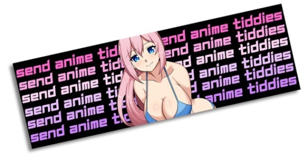 Mini Sticker H*ntai Send Anime Tiddies