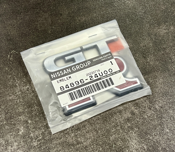 Nissan GT-R Emblem Skyline R32 R33 R34 Rear - 84896-24U00