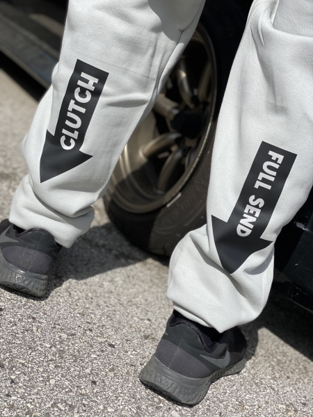 JDM Wear Sweat Pants Clutch & Full Send