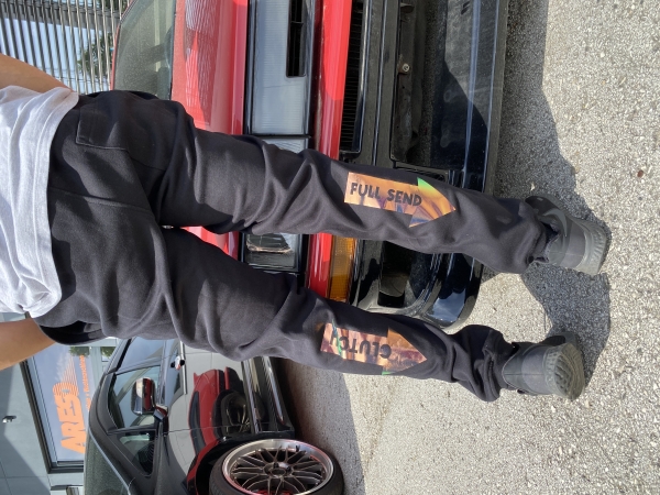 JDM Wear Sweat Pants Clutch & Full Send