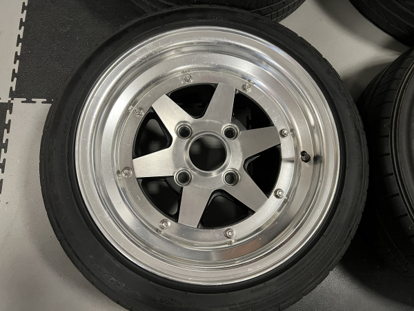 SSR LongChamp XR-4 14" Zoll 6.5 J + 7.0 J - 4 x 114,3 Alufelgen mit Reifen