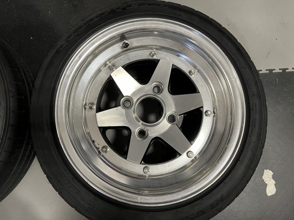SSR LongChamp XR-4 14" Zoll 6.5 J + 7.0 J - 4 x 114,3 Alufelgen mit Reifen