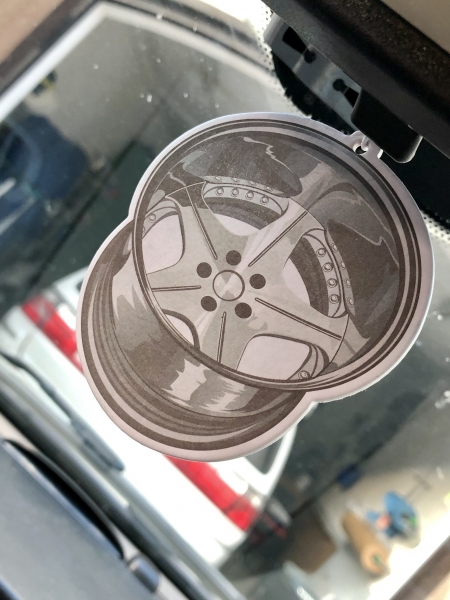 Air-Freshener Hot Boi Deep Dish Wheel - Peach
