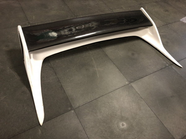 Nissan Skyline R33 GT-R Style GFK Spoiler + Carbon Blade + Caps