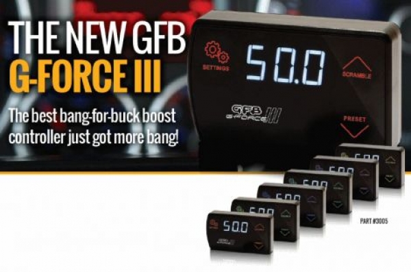 GFB G-Force III Boost Controller + AFR elektrisch