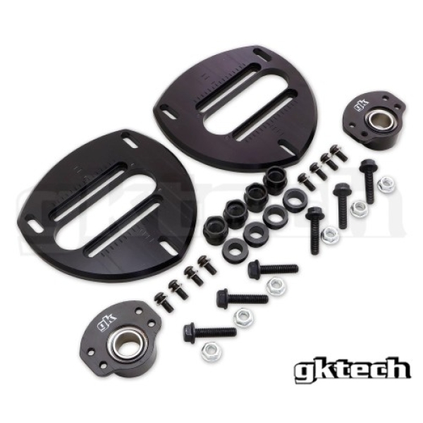 Toyota / Subaru GT86 / GR86 / BRZ Camber & Caster Adjustable Strut Tops Front - GKTech