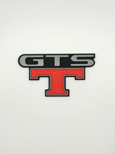 Nissan Skyline R33 GTS-T Emblem Badge 3D Print - B1 Concepts