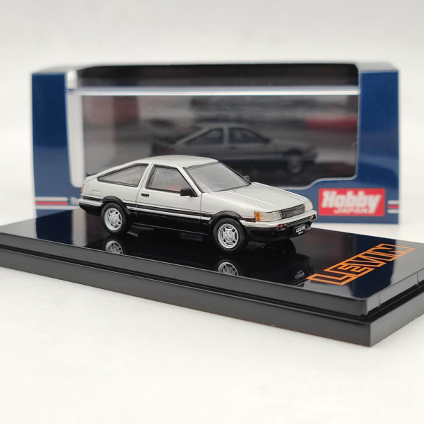 1/64 Hobby Japan Toyota Corolla Levin AE86 ´3-Doorf GT Apex Siver Black